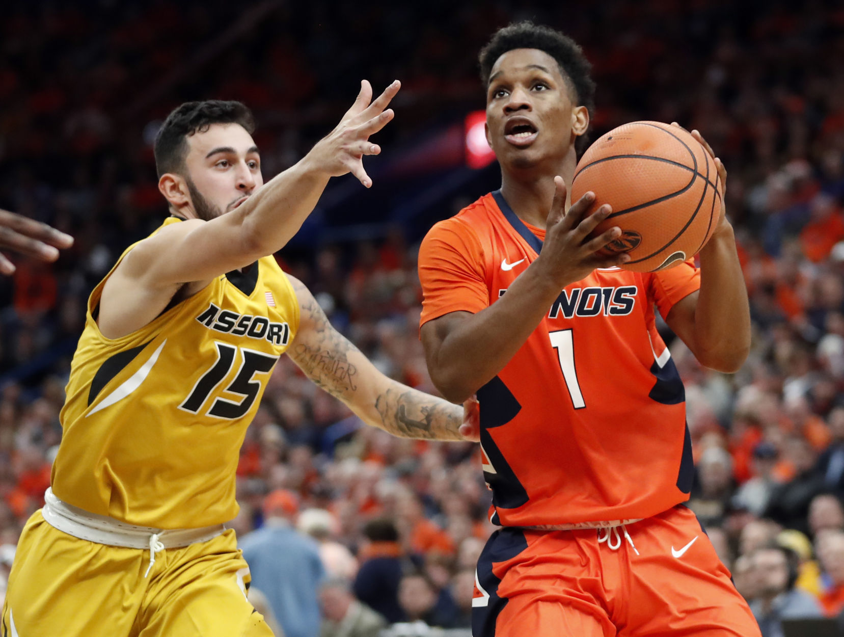 Illinois Missouri Basketball